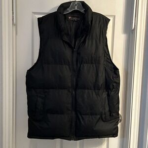 KC-TECH‎ DOWN FILLED MEN'S VEST SIZE  XL Black